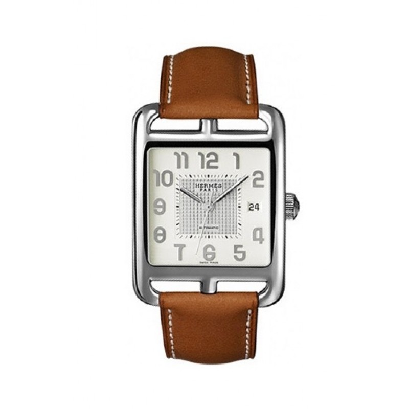 Hermes 1.25 CTW Diamond Stainless Steel Cape Cod Watch Bracelet | Wilson's  Estate Jewelry