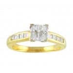 Princess Cut Diamond Ring 15547