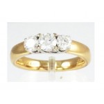 Three Stone Diamond Ring 19305