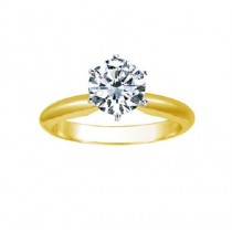 Six Prong Diamond Solitaire Engagement Ring 28863