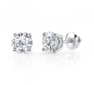 Diamond Stud Earrings 23164