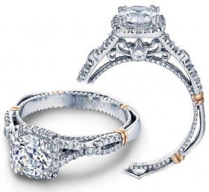 Verragio Parisian Diamond Engagement Ring D-109CU