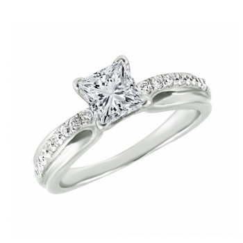Princess Cut Diamond Engagement Ring 26900